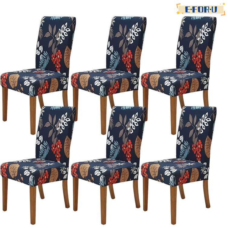 Rebrilliant Box Cushion Dining Chair Slipcover Wayfair